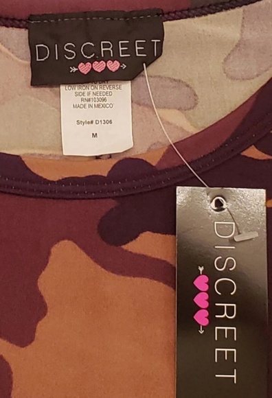 Military Camo Swing Dress & Necklace, Size Medium - Picture 5 of 7